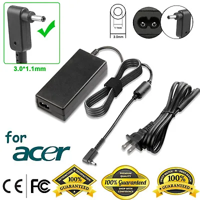 AC Adapter Charger For Acer Aspire S3 S5 P3 Chromebook C720 C740 TravelMate X313 • $11.49