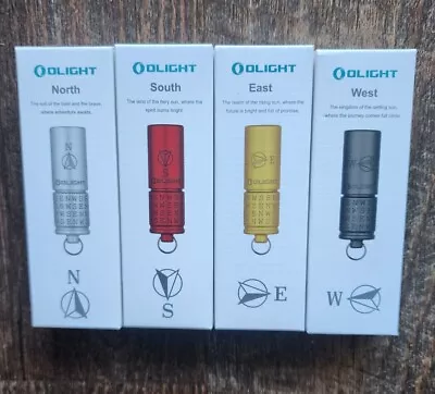 OLIGHT I1R 2 PRO 180 LM EDC Rechargeable USB LED Multicolor Keychain Flashlight • $17