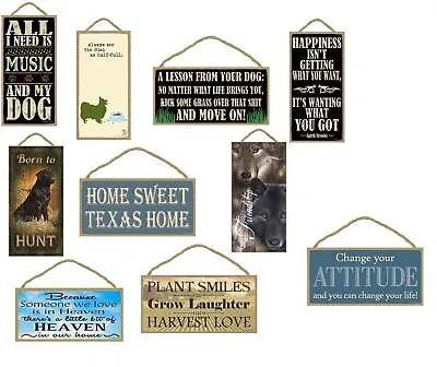 Funny Inspirational Wooden Wall Signs • $9.99