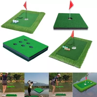 Golf Putting Mats Pool Game Floating Golf Green Water Party Compete Set • $77.20