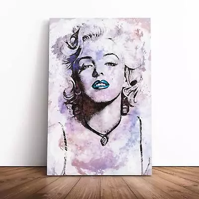 Marilyn Monroe In Abstract Canvas Wall Art Print Framed Picture Dining Room • £42.95