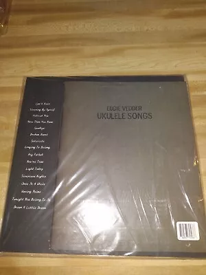 $199.99 • Buy **RARE**EDDIE VEDDER Ukulele Songs LP Vinyl SEALED W/Song Book (Ten Club) 🌊💙