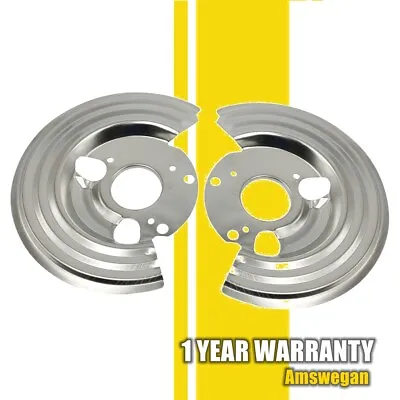 For Dodge Mopar B Body 2x Backing Plates Dust Shields Disc Brake Pair • $42.54