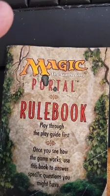 Magic The Gathering-Portal Rule Book • $0.99