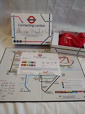 Gibson's Underground Connecting London Board Game Boxed And Complete • £10.50