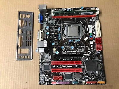 Biostar H61MLB Motherboard With CPU And Memory  Tested • $59.99
