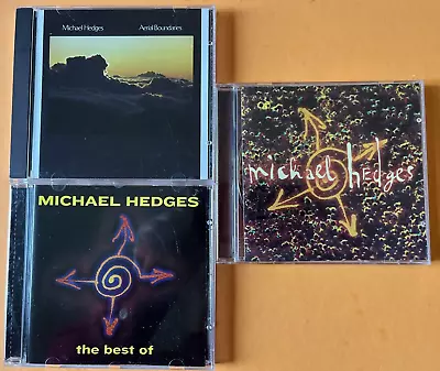 Michael Hedges Lot Of 3: Aerial Boundaries/Best Of/Oracle Windham Hill Ex Con • $9.50