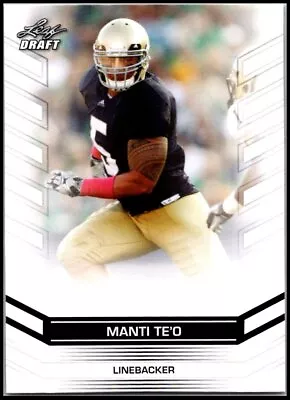 2013 Leaf Draft   #44 Manti Te'o FREE SHIPPING! • $1.59