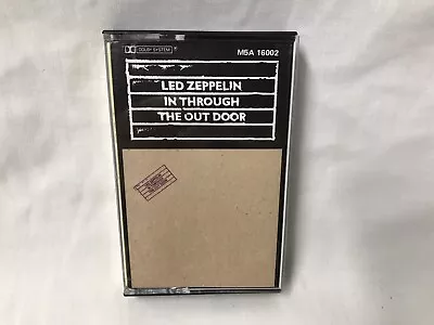 LED ZEPPLIN-In Through The Out Door-Music Casette Tape. Good Used Condition • $29.99