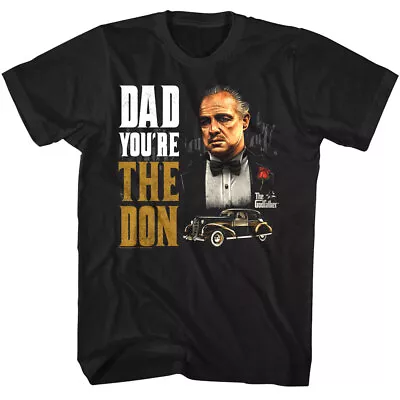 Godfather Dad You're The Don Men's T Shirt Don Vito Corleone Marlon Brando Mafia • $24.50