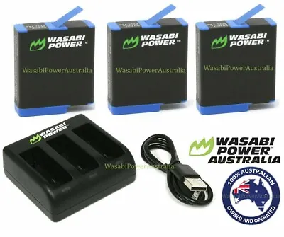 Wasabi Power Battery / USB Charger / Kit For GoPro HERO8 7 6 5 4 3 3+ GoPro Set • $27.50