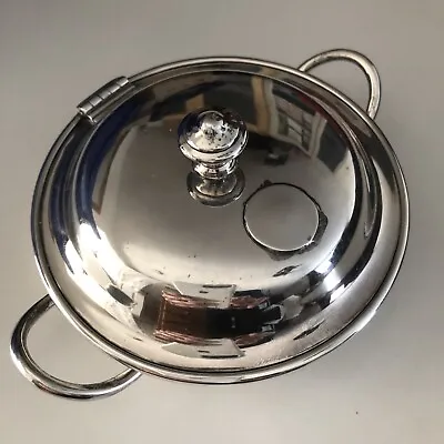 £16 • Buy Butter Dish / Small Tureen With Hinged Lid Silver Plated By J Rodgers Sheffield