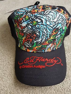 Ed Hardy By Christian Audigier Unisex Vintage Tattoo Hat (BNWT) • £29.90