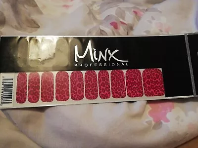 Pink Cheetah MINX PROFESSIONAL NAIL WRAPS NEW SALON QUALITY  • £11