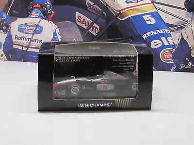 MINICHAMPS /F1  1998 CHAMP McLAREN MP4/12 - MIKA HAKKINEN - 1/43 SCALE MODEL CAR • $98.64