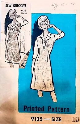 U PICK! Misses & Plus Size VINTAGE DRESS MUUMUU Or SHIFT Pattern~UC  • $9.99