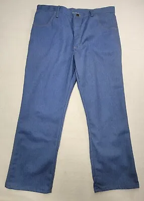 Wrangler Jeans Mens 38x30 Flex Fit Waist Denim Stretch Straight Leg #Read • $18.99
