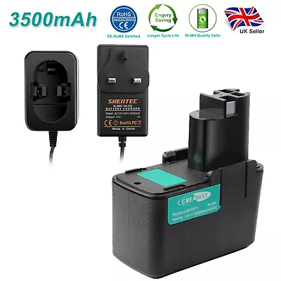 3.5AH 12V Ni-MH For Bosch BAT011 PSR 120 PSB 12VSP-2 GSR 12VES-3 Battery/Charger • £18.89