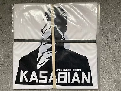 Kasabian Processed Beats White Flag 2003 10” Black Vinyl Ltd 1000 Paradise 02 • £70