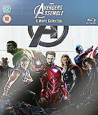 Marvel Avengers Assemble Collection Blu-ray (2012) Robert Downey Jr Favreau • £6.97