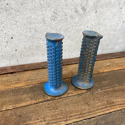 Old School BMX Dorcy M21 Grips Blue OG 70s 80s Vintage For Mongoose Webco • $71.99