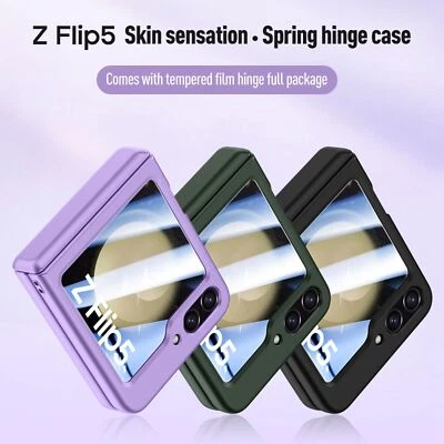 $18.99 • Buy Shockproof Matte Case For Samsung Galaxy Z Flip5 With Built-in Screen Protector