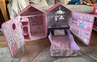 £30 • Buy Baby Annabell Folding Bedroom Dolls House Wardrobe