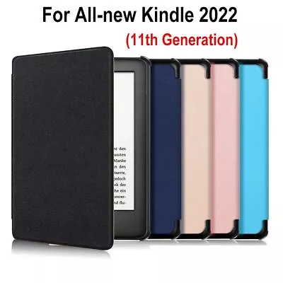 $15.51 • Buy Case PU Leather Folio Cover Magnetic For Kindle 11th Generation 2022 Release