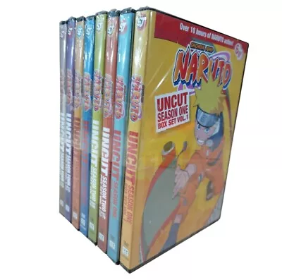 Naruto Uncut Complete All Seasons 1-4 (220 Episodes48-Disc DVD Set) Region 1 US • $43.80