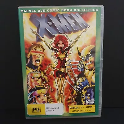 X-Men : Vol 2 : Disc 1 (DVD 1994)  OOP Cult Classic MARVEL DVD R4 Animated • $8.90