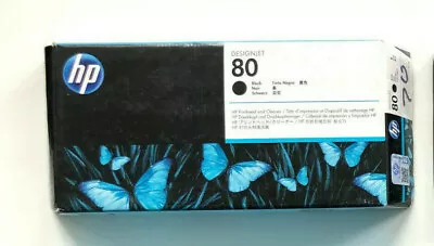 Original HP Printer Head Designjet 1050C 1055 Cn / C4820A No. 80 Black Printhead • $777.61