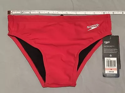 Speedo Men's Swim Brief - The One Speedo Red 28 • $29.99