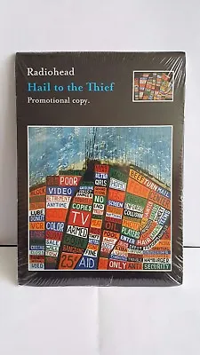  Uk Cd Promo Of Hail To The Thief Brand New & Sealed Numbered 6844 Radiohead • £26.50