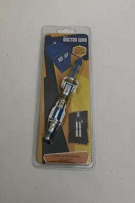 Doctor Who - Twelfth Doctor  Second Sonic Screwdriver Torch New Sealed 2009 Zeon • $35.99