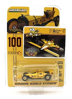 2015 Greenlight 1:64 *WINDOW WORLD STINGER* Indy 500 Car 100th Marmon Wasp PROMO • $11.99