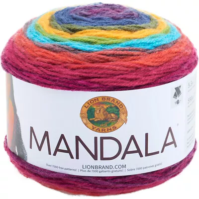 3 Pack Lion Brand Mandala Yarn-Wizard 525-213 • £26.17