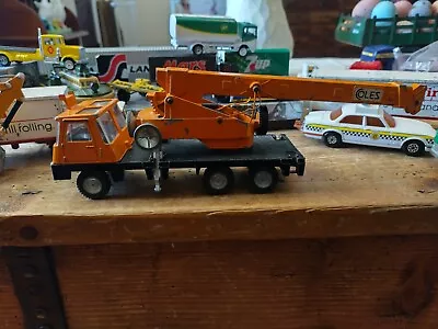 Vintage Dinky Toys #980 Coles Hydra Truck 150T Mobile Crane Orange • $19.99