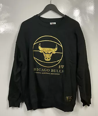 NBA Chicago Bulls Pullover Jumper & Bulls Shorts Set Black & Gold • $54.99