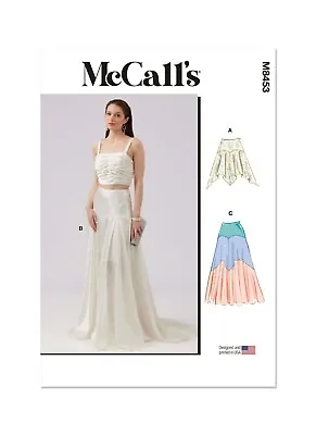 McCall's SEWING PATTERN M8453 Misses' Skirts Sizes 8-16 Or 18-26 • £14.99