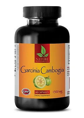 Garcinia Cambogia 60% HCA Extract 1300mg - Weight Loss - Fat Burn (1 Bottle) • $17.12