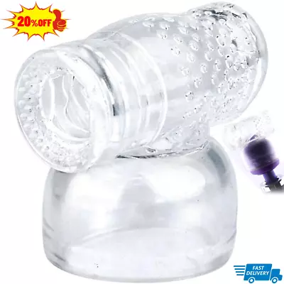 Clear TPE Male Humming Bird Attachment Fit Hitachi Magic Wand Massager Acce X4Y6 • £3.98