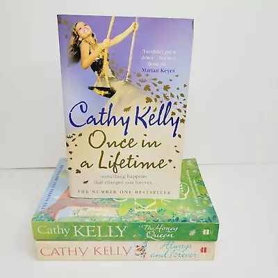 3 X Cathy Kelly Paperback Books Love Women's Lit Romance  • $21.16