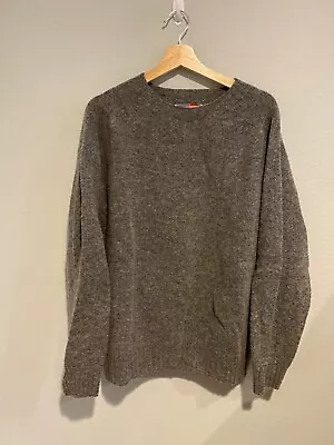 Best Made Co_The Shetland Wool Sweater_ 100% Wool-_Men’s Size L_Color Gray_RARE • $39.99