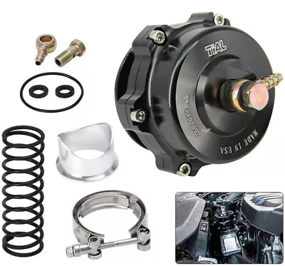 TiAL Q BV50 Black 50mm Blow Off Valve (BOV) - Up To 35PSI - 6PSI + 18PSI Springs • $38.49