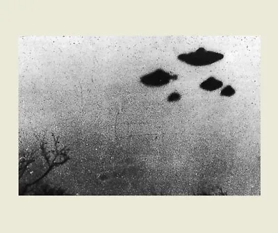 1962 UFO Flying Saucer PHOTO Sheffield England UK Space Aliens DAYLIGHT DISC • $4.48