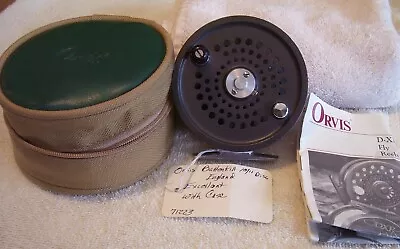 11523 Vintage Beautiful Orvis Battenkill 10/11 Disc  Fly Reel  3-5/8   Excellant • $157.45