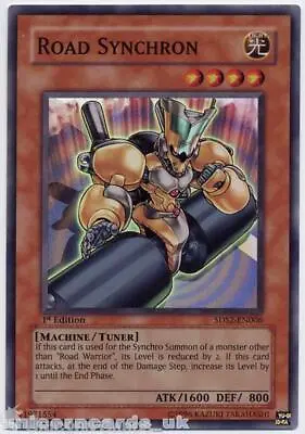 5DS2-EN006 Road Synchron Super Rare 1st Edition Mint YuGiOh Card • £0.99