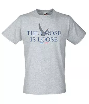 Unisex Grey The Goose Is Loose Alcohol French Vodka Drinking Fool T-Shirt • £12.95