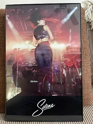 Selena Quintanilla Poster 11x17 Framed! Live On Stage! Unique Rare Shot! Tejano. • $55