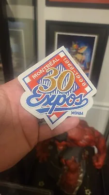 1998 Montreal Expos 30th Anniversary Jersey Sleeve Patch • $13.50